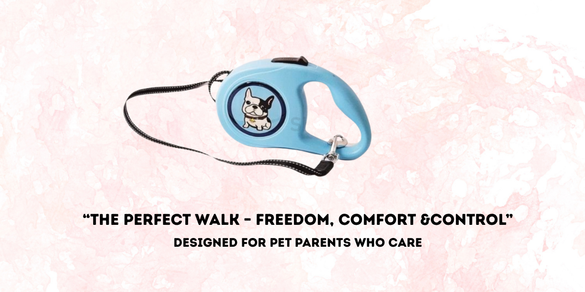 5m Retractable Dog Leash โ Anti-Tangle, Stylish & Durable