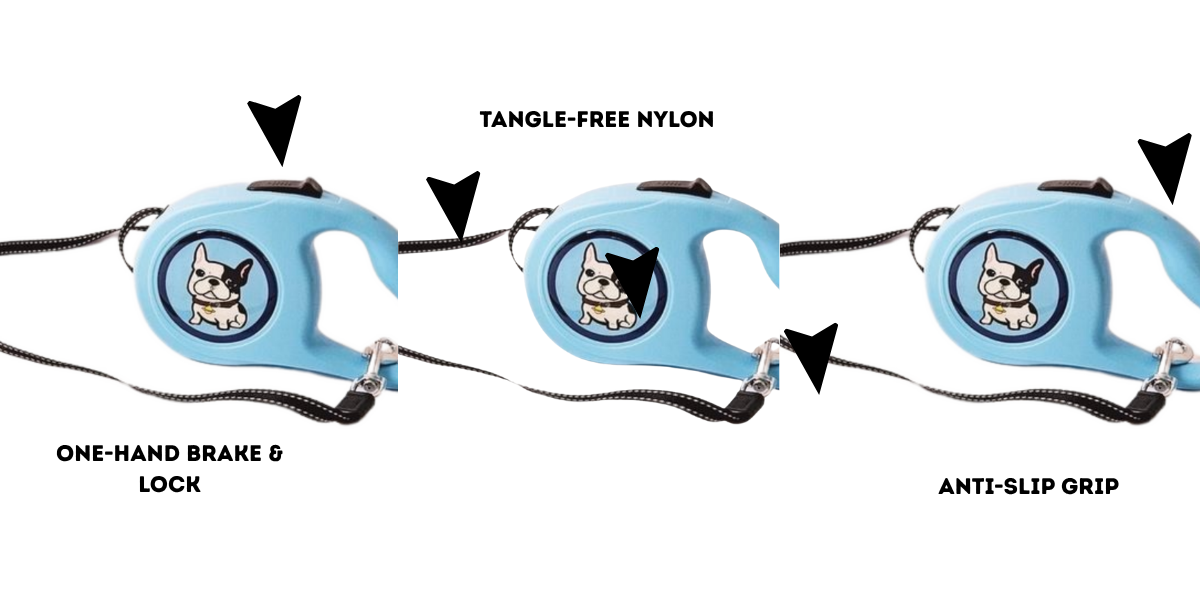 5m Retractable Dog Leash โ Anti-Tangle, Stylish & Durable