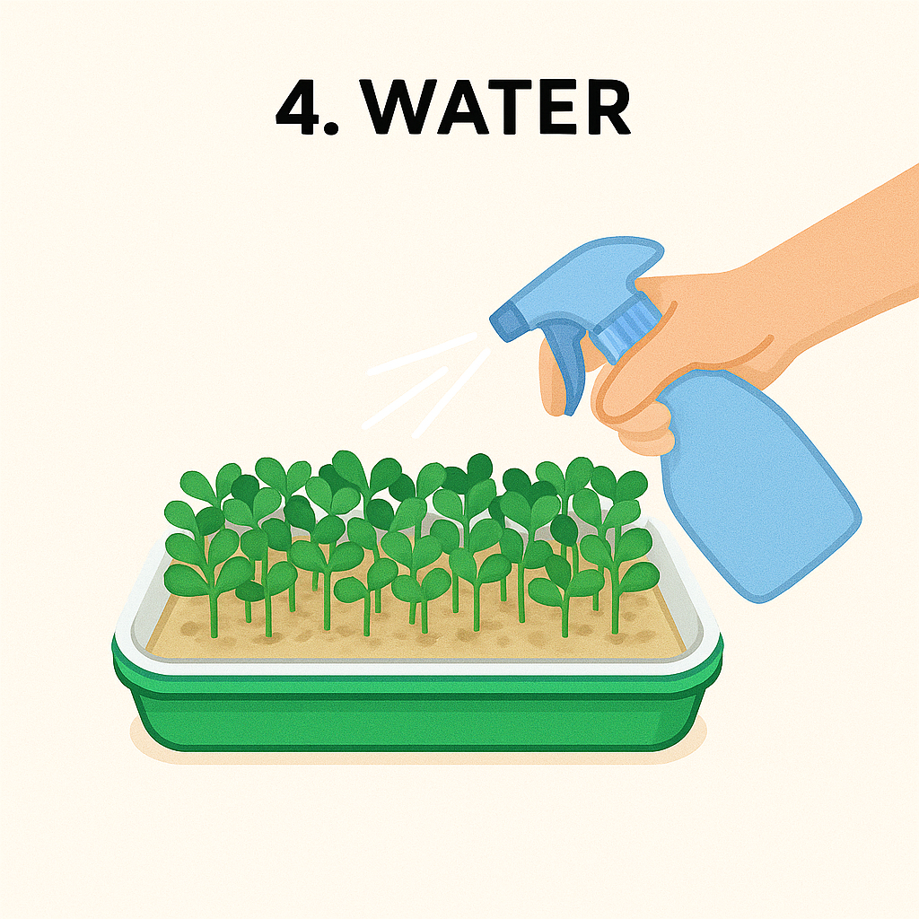 Reusable BPA-Free Microgreens Growing Tray – Soil-Free Hydroponic Sprouter with Lid & Drain Holes for Wheatgrass, Sunflower, Basil – Indoor Kitchen Garden, Easy Clean & Low Maintenance (Pack of 1)