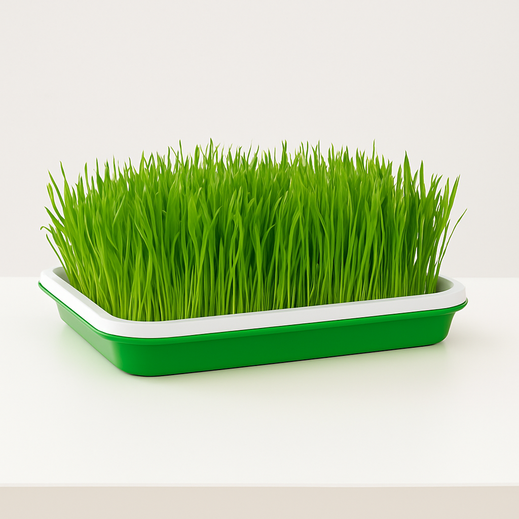 Reusable BPA-Free Microgreens Growing Tray – Soil-Free Hydroponic Sprouter with Lid & Drain Holes for Wheatgrass, Sunflower, Basil – Indoor Kitchen Garden, Easy Clean & Low Maintenance (Pack of 1)